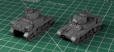 The Plastic Soldier Company 15mm Stuart M3 Honey Light Tank