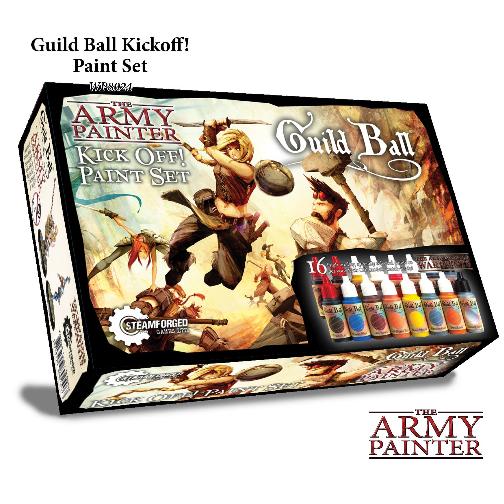 The Army Painter Pairs Guild Ball Kickoff With Two Team Paint Set Ontabletop Home Of Beasts Of War