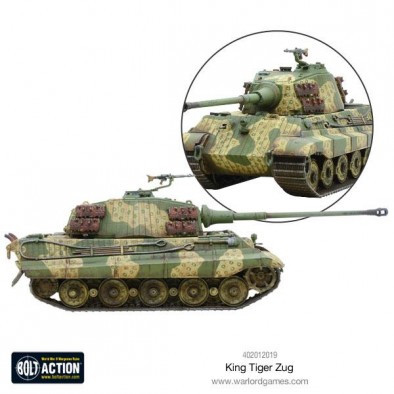 Warlord Games Bolt Action King Tiger II Pre Order Example