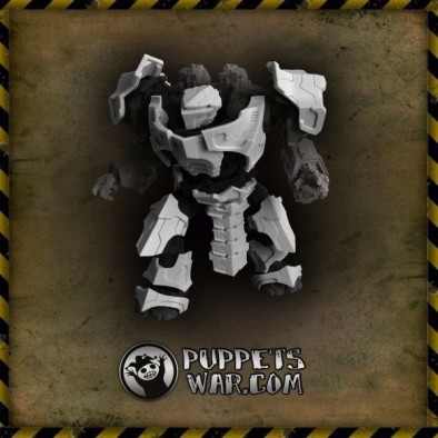Puppets War Prime Knight Battlewalker Armour