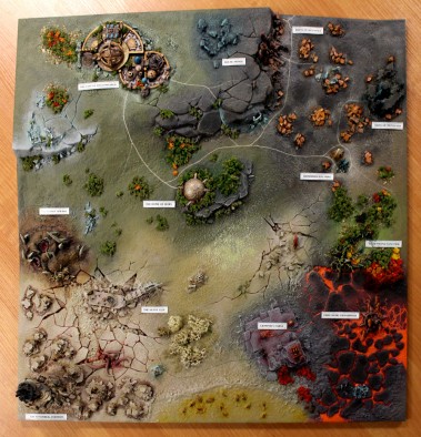 Age Of Sigmar Map Campaign Board