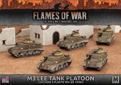 M3 Lee Tank Platoon