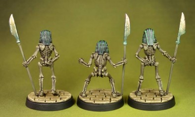 Skeleton Egyptians Back