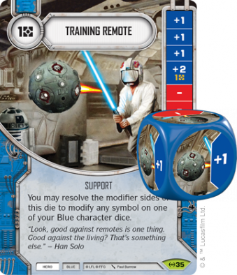 FFG Star Wars Destiny Empire At War Training Remote