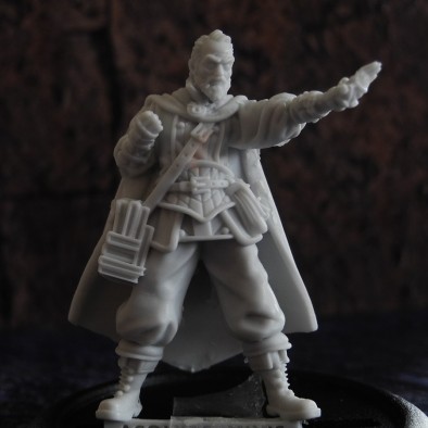 Acolyte Miniatures Wizard Front