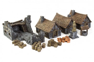 Medieval Town Set