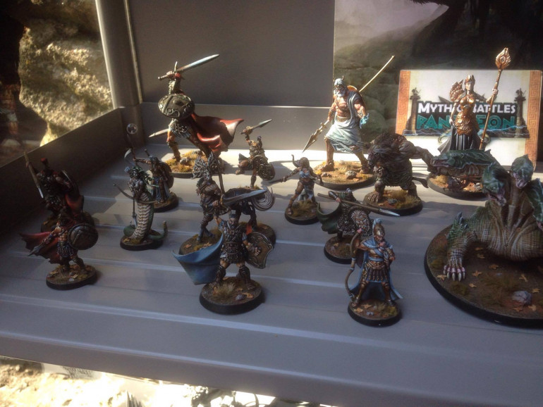 Painted Mythic Battles Pantheon Minis Stealing The Show