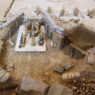 Desert War Conflict Taking Place, Bolt Action Style