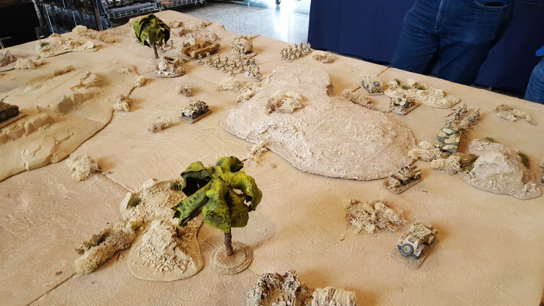 Desert War Conflict Taking Place, Bolt Action Style