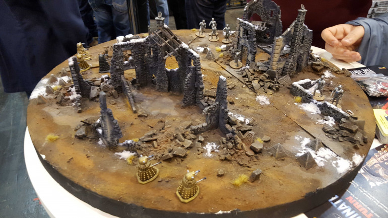 Exterminate! The Daleks & Cybermen Clash At Warlord Games' Stand