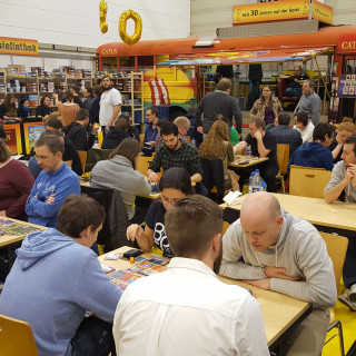 The Awesome Board Game Library At Essen SPIEL '17