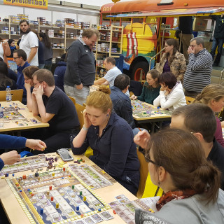 The Awesome Board Game Library At Essen SPIEL '17