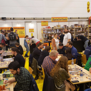 The Awesome Board Game Library At Essen SPIEL '17