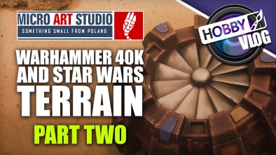 Hobby VLOG: Painting 40k & Star Wars Themed Terrain - Part Two