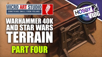 Hobby Vlog: Painting 40k & Star Wars Themed Terrain - Part Four