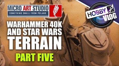 Hobby Vlog: Painting 40k & Star Wars Themed Terrain - Part Five