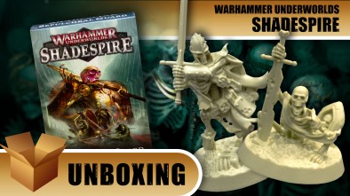 Unboxing: Warhammer Shadespire - Sepulchral Guard Expansion