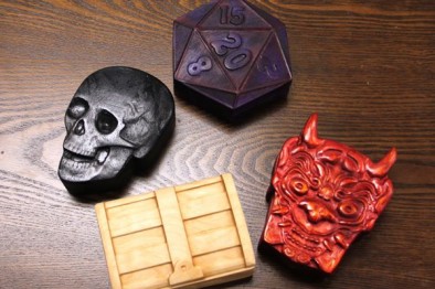 dog mite games dice boxes