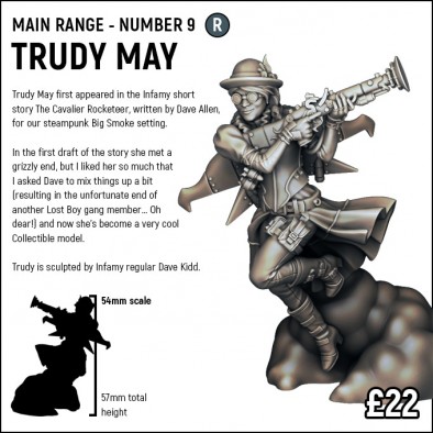 Trudy May Infamy Collectible Miniatures