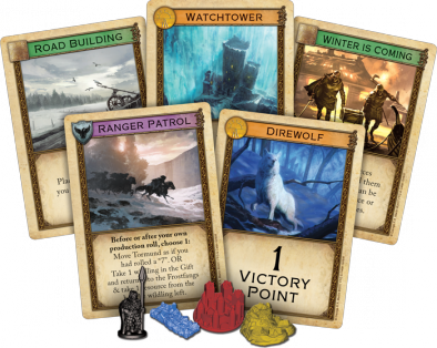 A Game of Thrones Catan Brotherhood Cards