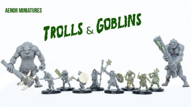 Aenor Miniatures - Trolls & Goblins Kickstarter