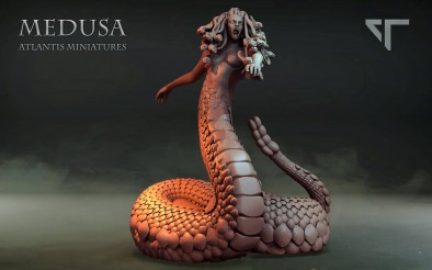 Atlantis Miniatures' Medusa