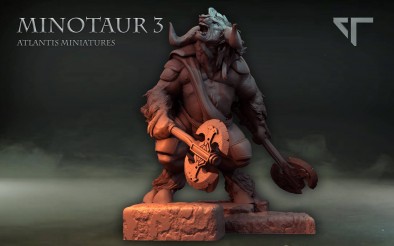 Atlantis Miniatures Minotaur #3