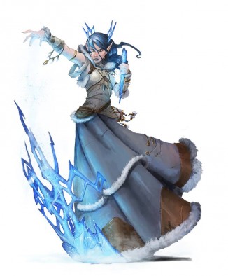 Northern Alliance Warband Ice Witch