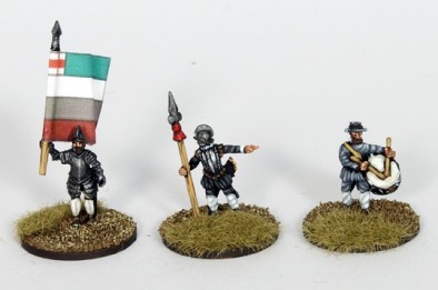 16th Century Elizabethan English Infantry Command