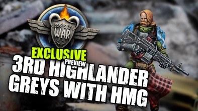 Exclusive Infinity Sneak Peek: 3rd Highlander Greys With HMG