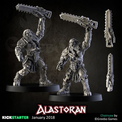 Alastoran Chainsaw Warrior