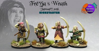 Bad Squiddo Freyjas Wrath Kickstarter Archers