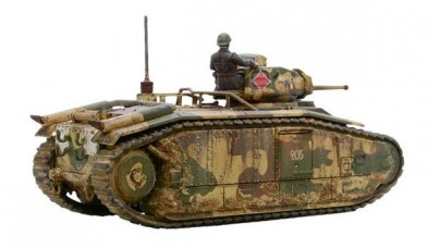 Bolt Action Char B1 bis Rear