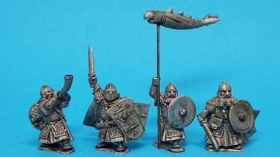 Conqueror Models - Dwarf Command (Metal)