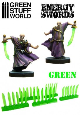 Green Stuff World Energy Swords Green