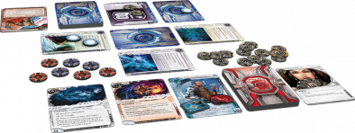 Netrunner Revised Core Set Gameplay Spread