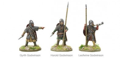 Warlord Games Hail Caesar Saxon Leaders Battle of Hastings