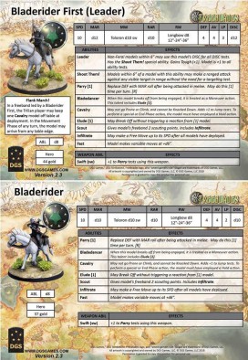 Bladerider Stats