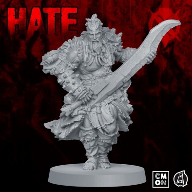 CMON Hate Preview Um'Cal Tribe Warrior Render