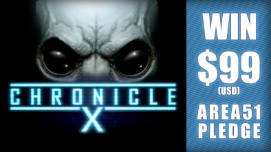 Chronicle X Win Area 51 Pledge Screen