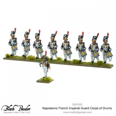 French Imperial Guard Corps Of Drums