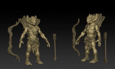 Minion Miniatures Goblin Archer #1