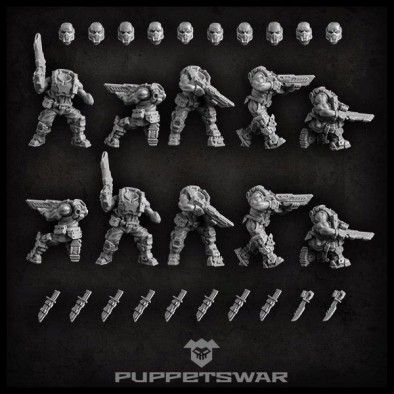 Shadow Hounds (Components) - Puppets War