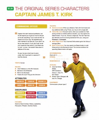 Star Trek - Original Series Character Sheets