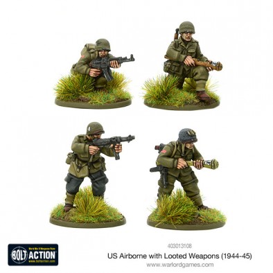 US Airborne With Looted Weapons - Bolt Action