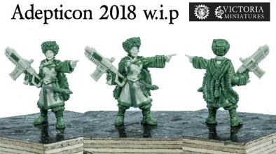 Victoria Miniatures - AdeptiCon 2018 WiP