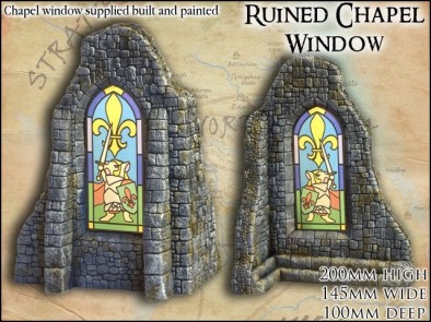 Burrows & Badgers - Ruined Chapel Window