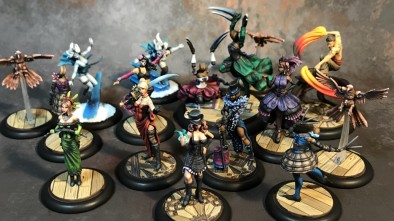 Malifaux Colette Crew #3 by gorillawithabrush