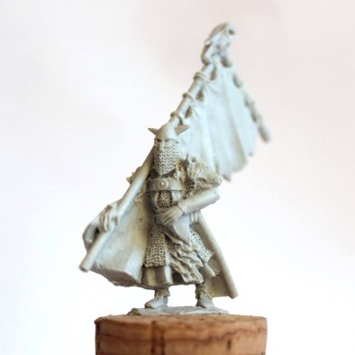 Northern Barbarian Banner Bearer - Unreleased Miniatures