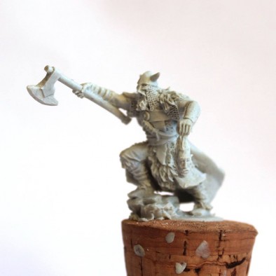 Northern Barbarian Champion - Unreleased Miniatures